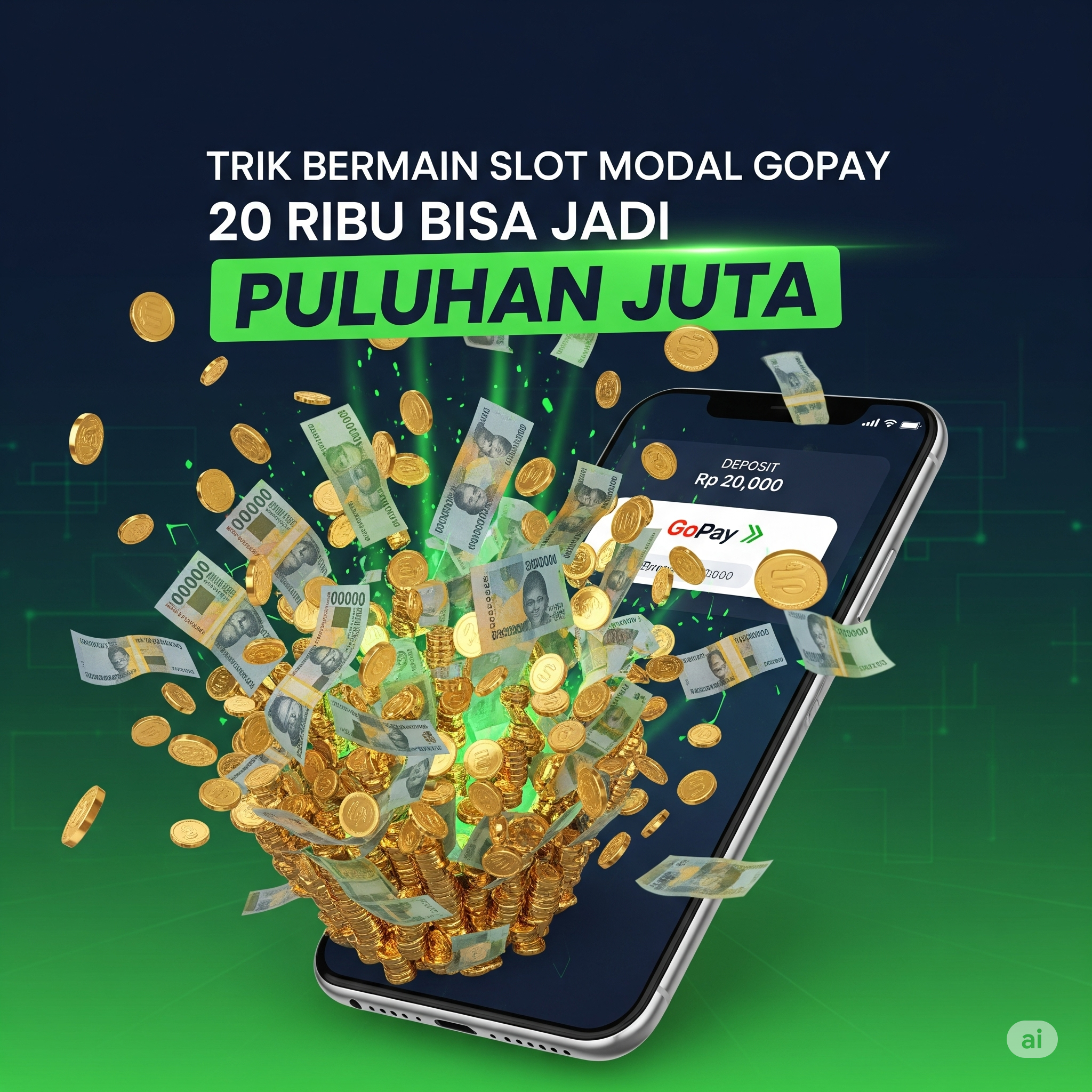 Trik Bermain Slot Modal GoPay 20 Ribu Bisa Jadi Puluhan Juta